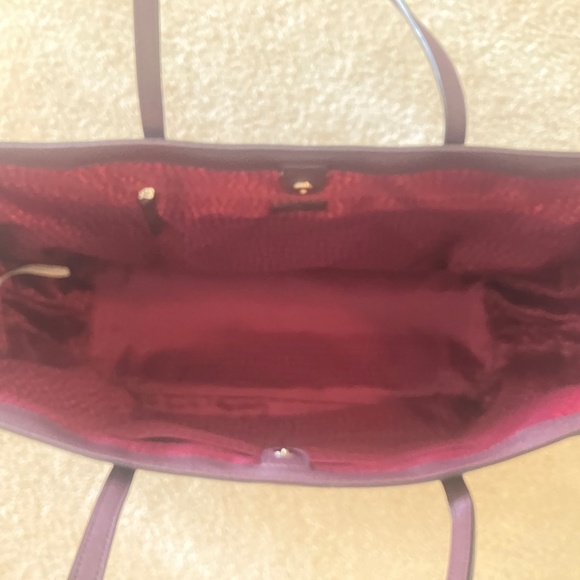 kate spade Ari Laurel Way Tote in Mulled Wine (Mulberry Purple) - Picture 6 of 16